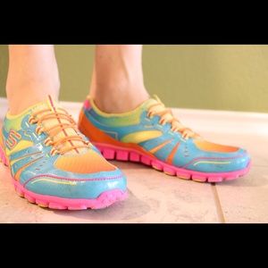 Colorful Sketchers Flex Women’s 10 Sneakers